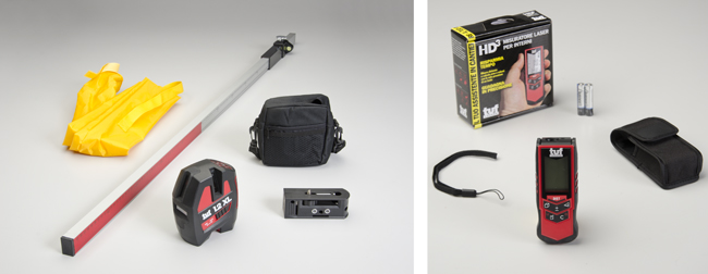 Tracciatore laser e Misuratore laser Spektra