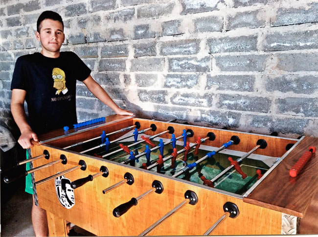 Calcio Balilla fai da te