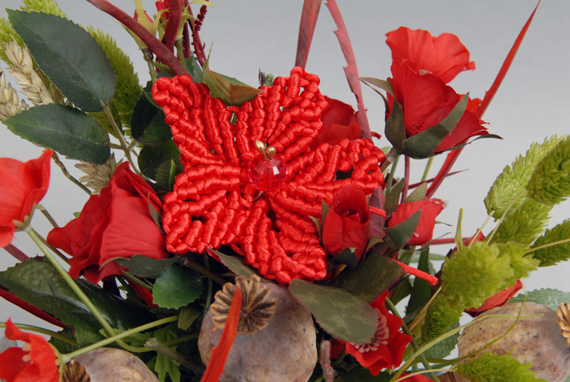 Fiori in macramé