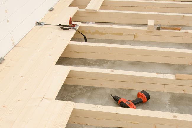 parquet inchiodato