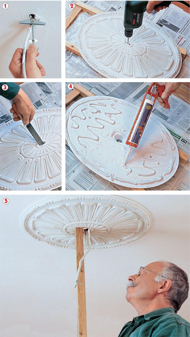 rosoni in gesso