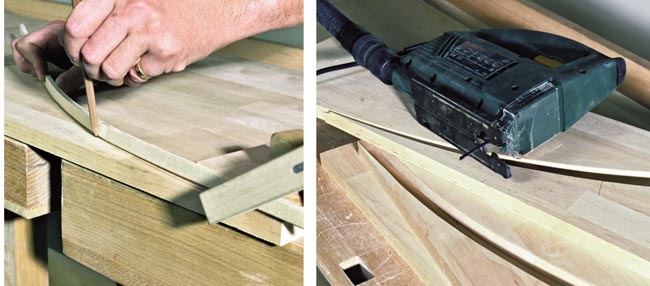 tracciatura su legno