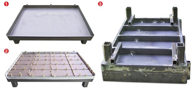 piastrelle refrattarie barbecue
