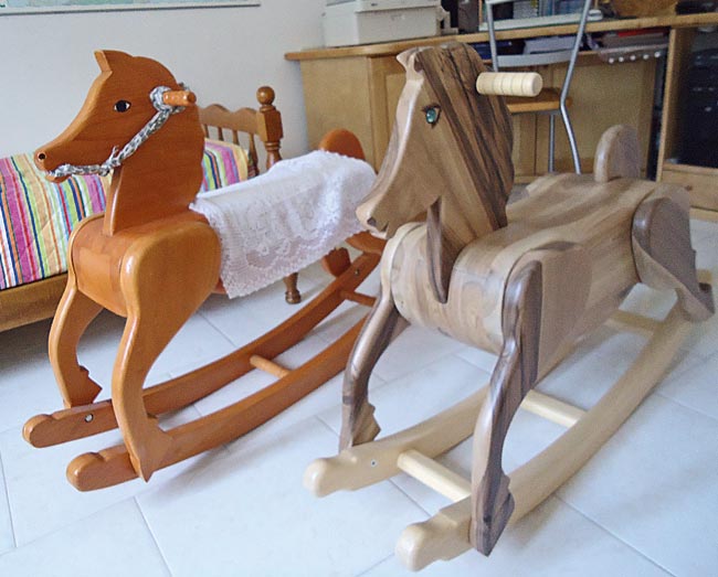 cavallo a dondolo fai da te