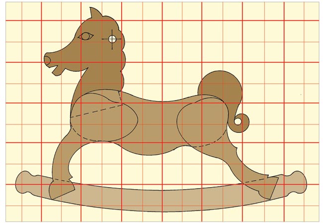 progetto cavallo a dondolo