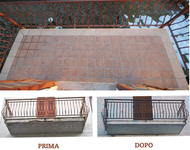 risanare il balcone