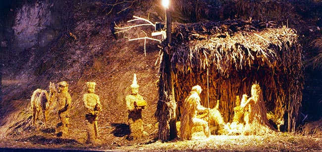 presepe di paglia