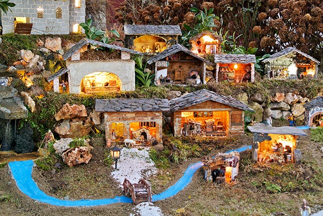 presepe per giardino