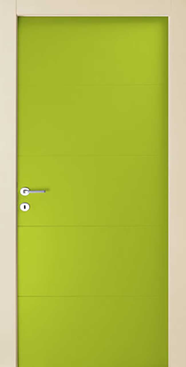 porta a listoni orizzontali
