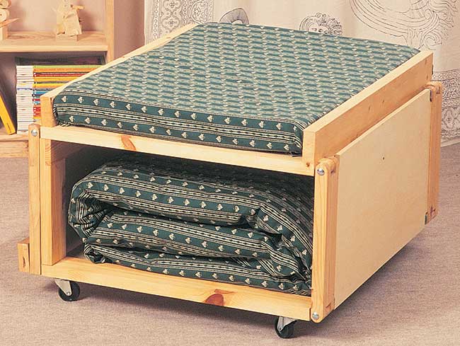 pouf letto trasformabile