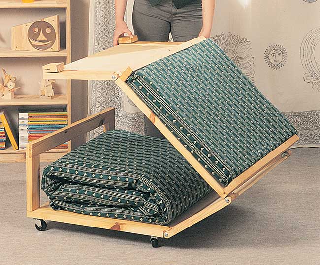 pouf letto