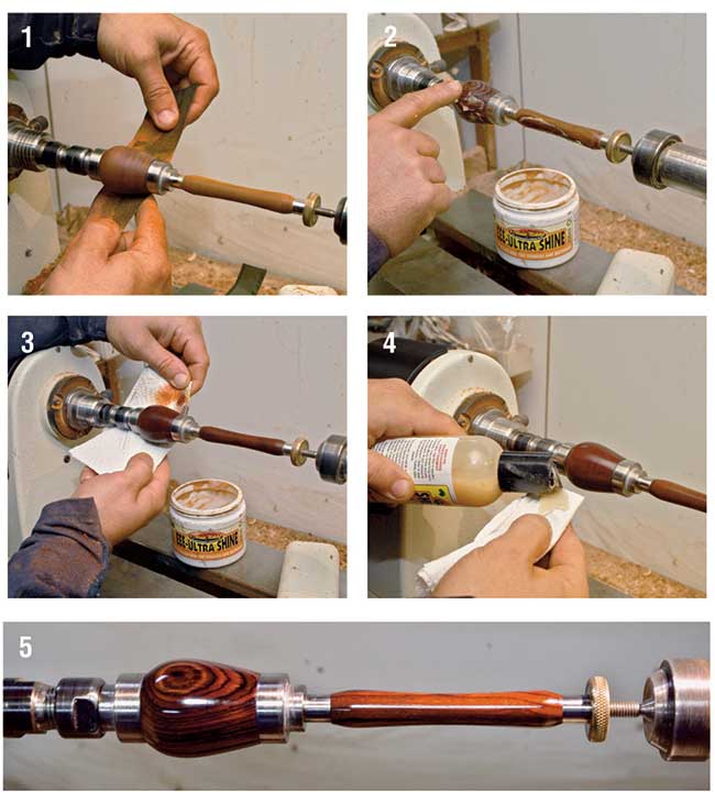 lucidare il legno