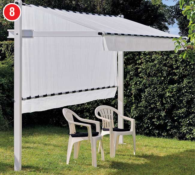 tenda a scomparsa