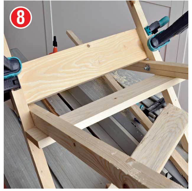 sedia in legno fai da te