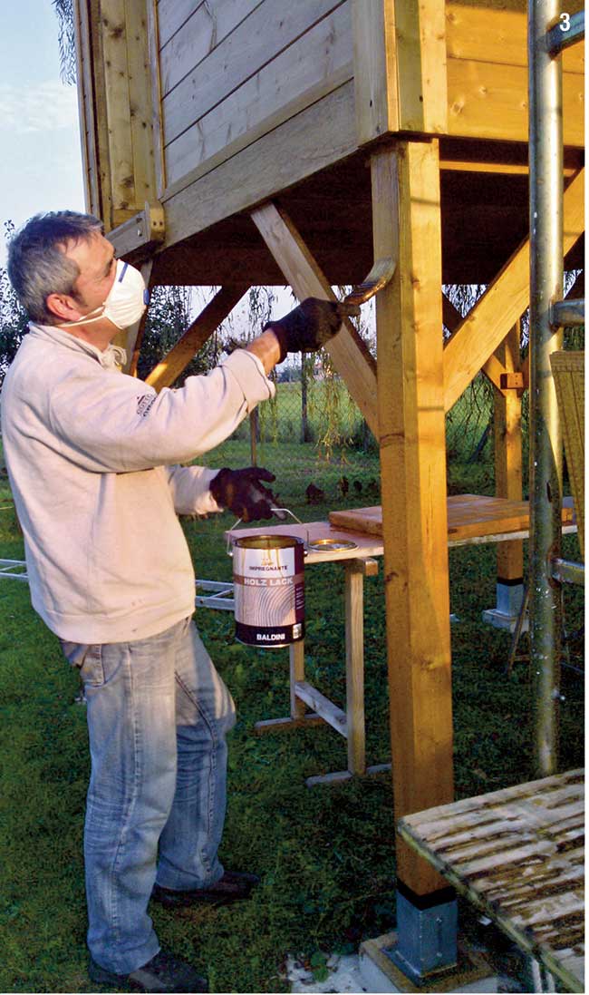 protettivo all'acqua per legno