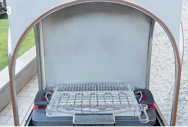 griglia barbecue acciaio inox