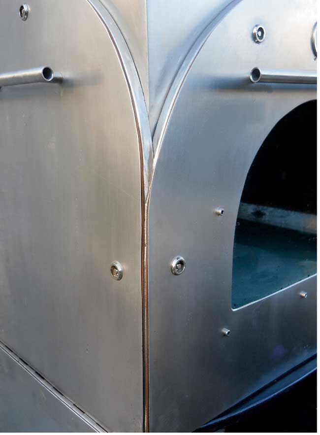 forno in acciaio inox