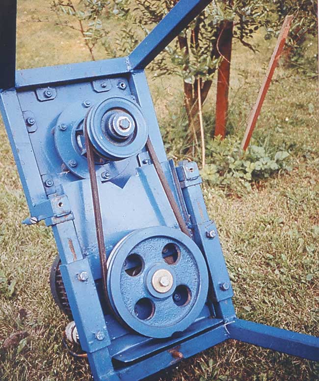 trasmissione biotrituratore elettrico