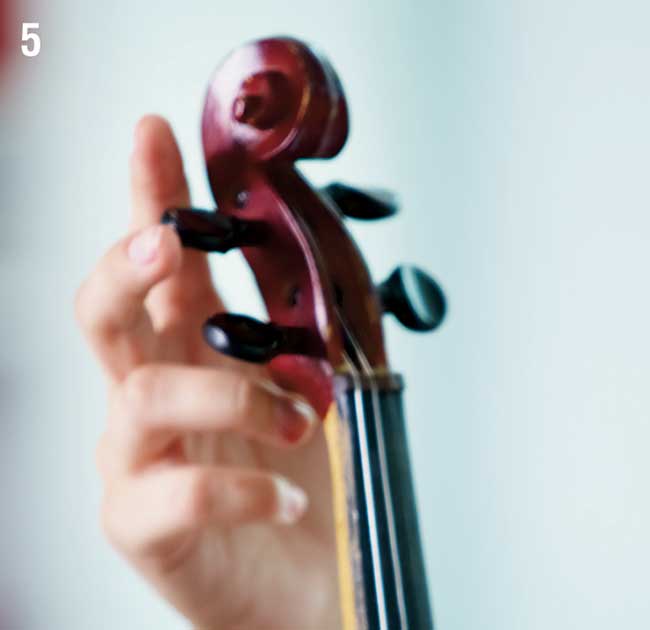 come accordare il violino