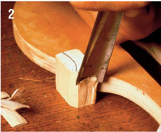 sgorbia costruzione violino