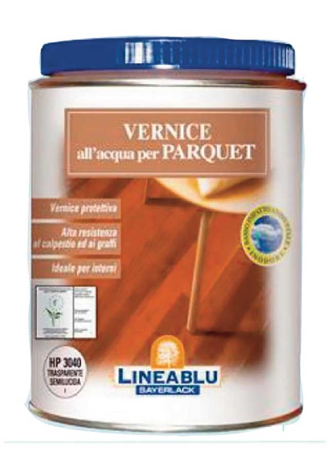 vernice acqua parquet