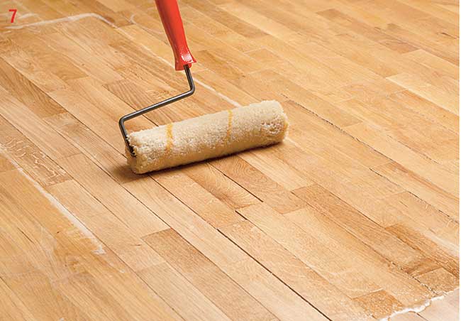 stesura olio parquet