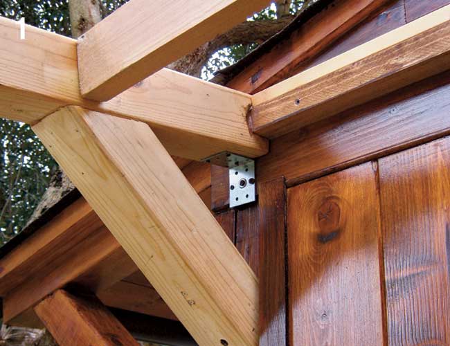 contrafforti in legno