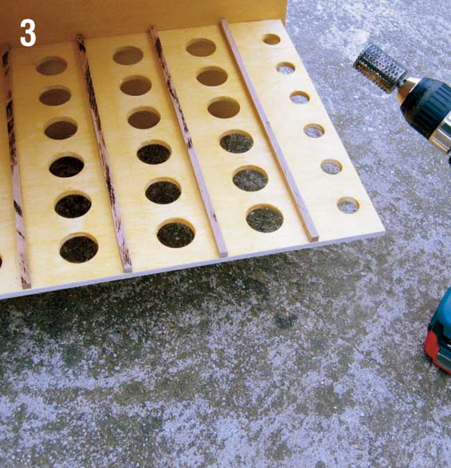 forare con sega a tazza