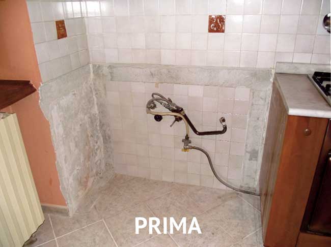 adduzione idrica cucina