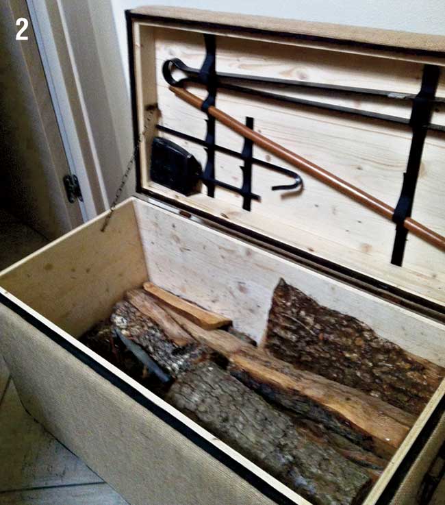 portalegna attrezzato