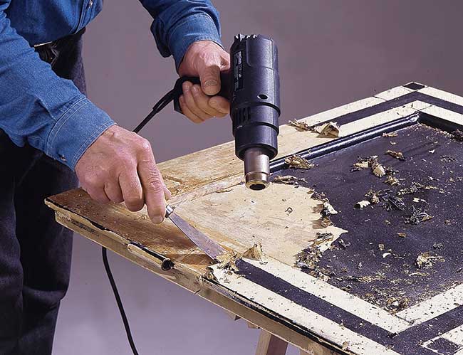 sverniciatura del legno
