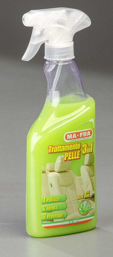 trattamento sedili pelle auto