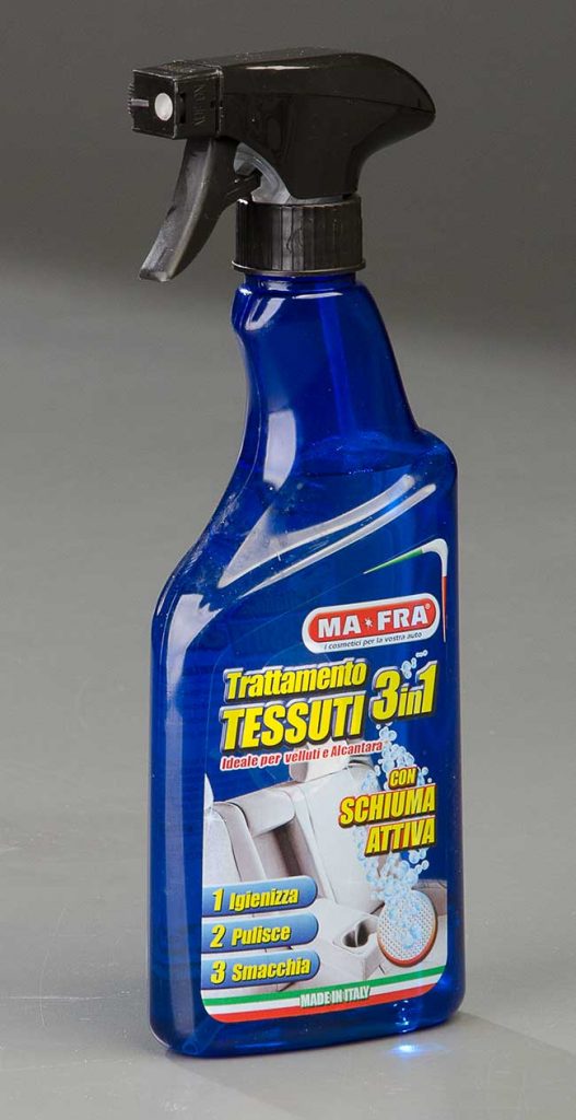trattamento sedili tessuto auto