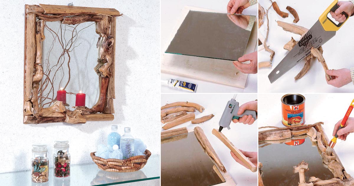 cornice di legno