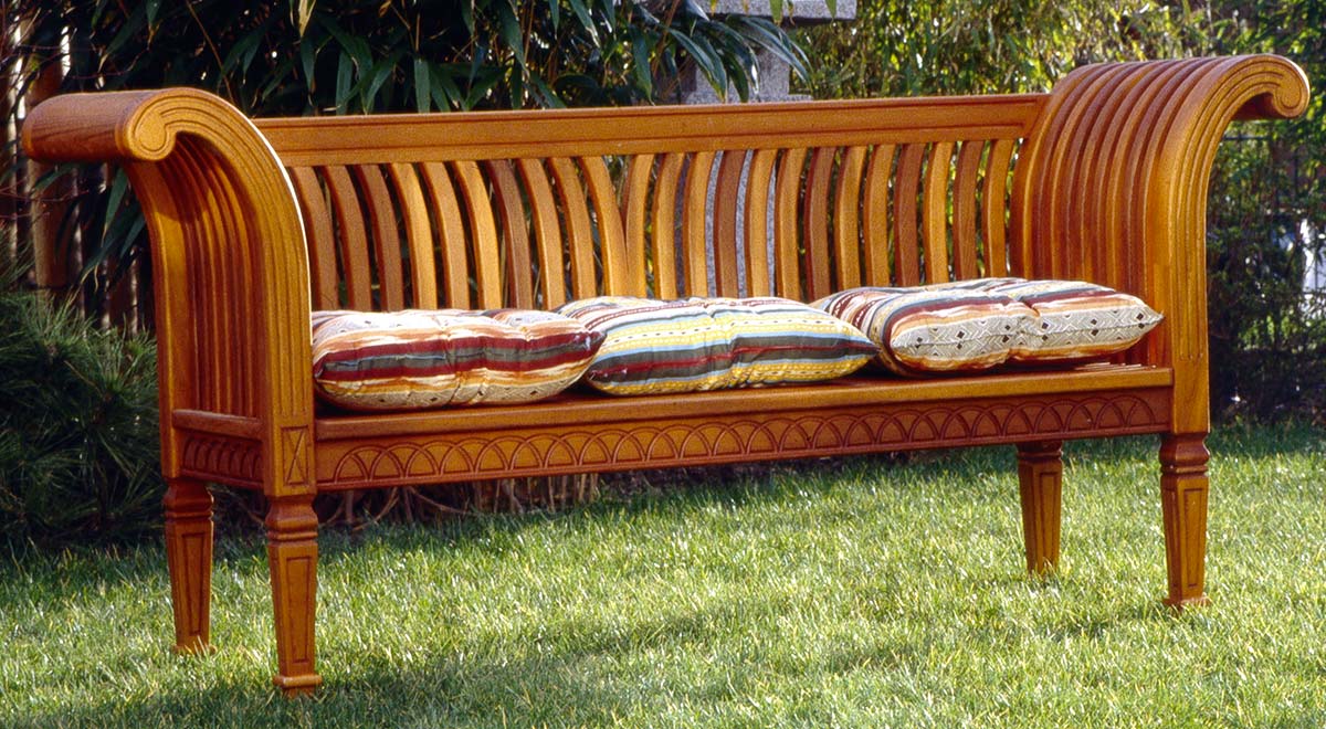 panca da giardino