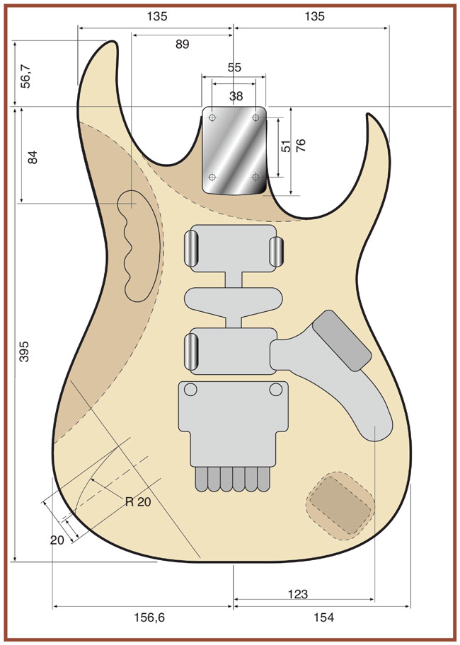 costruire una chitarra elettrica
