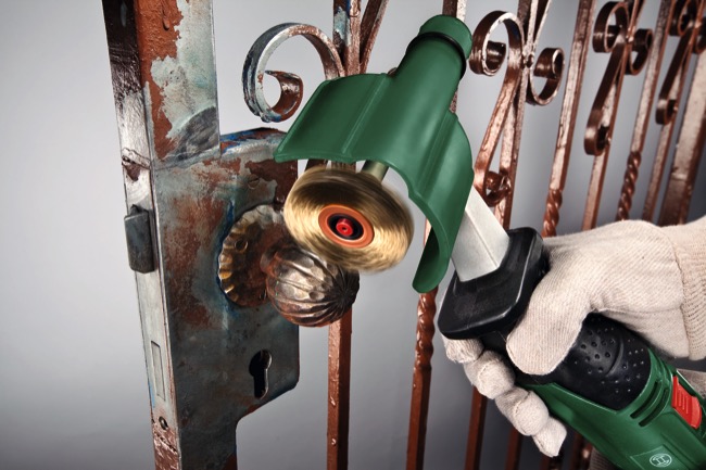 rimuovere la ruggine dal ferro