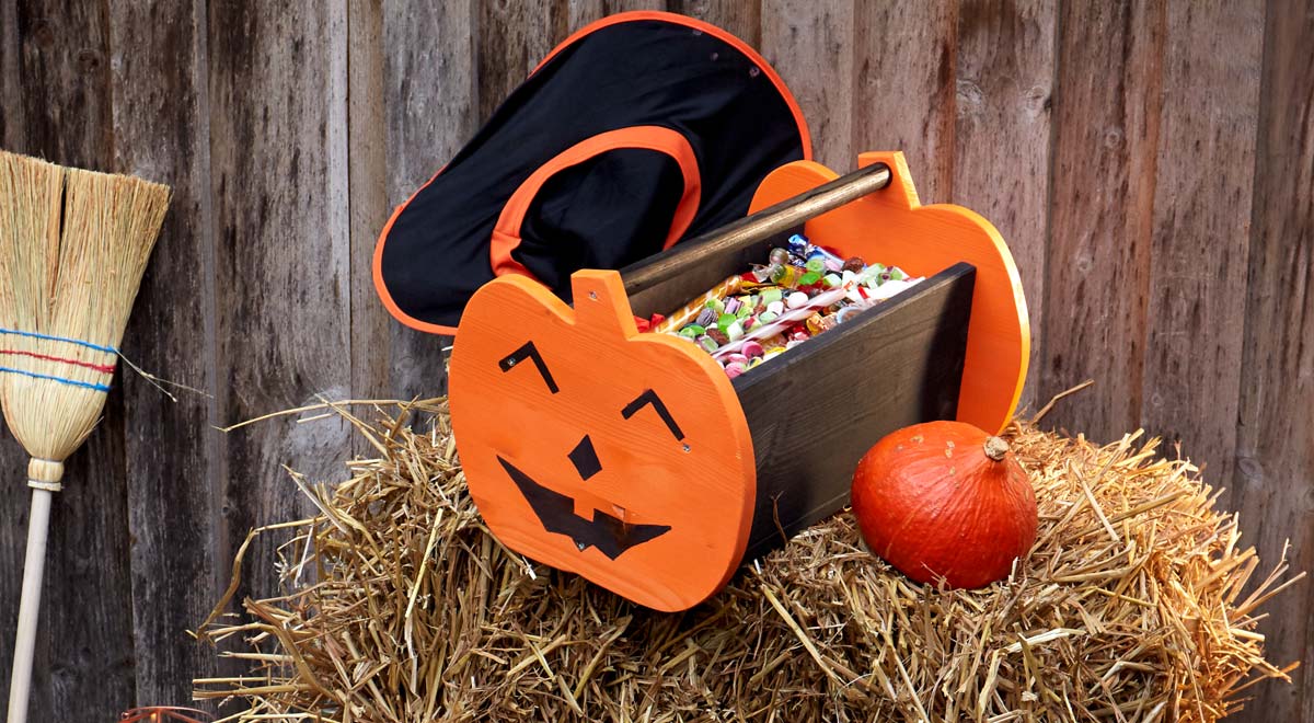 portacaramelle halloween