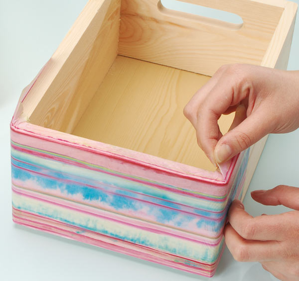 decoupage su legno