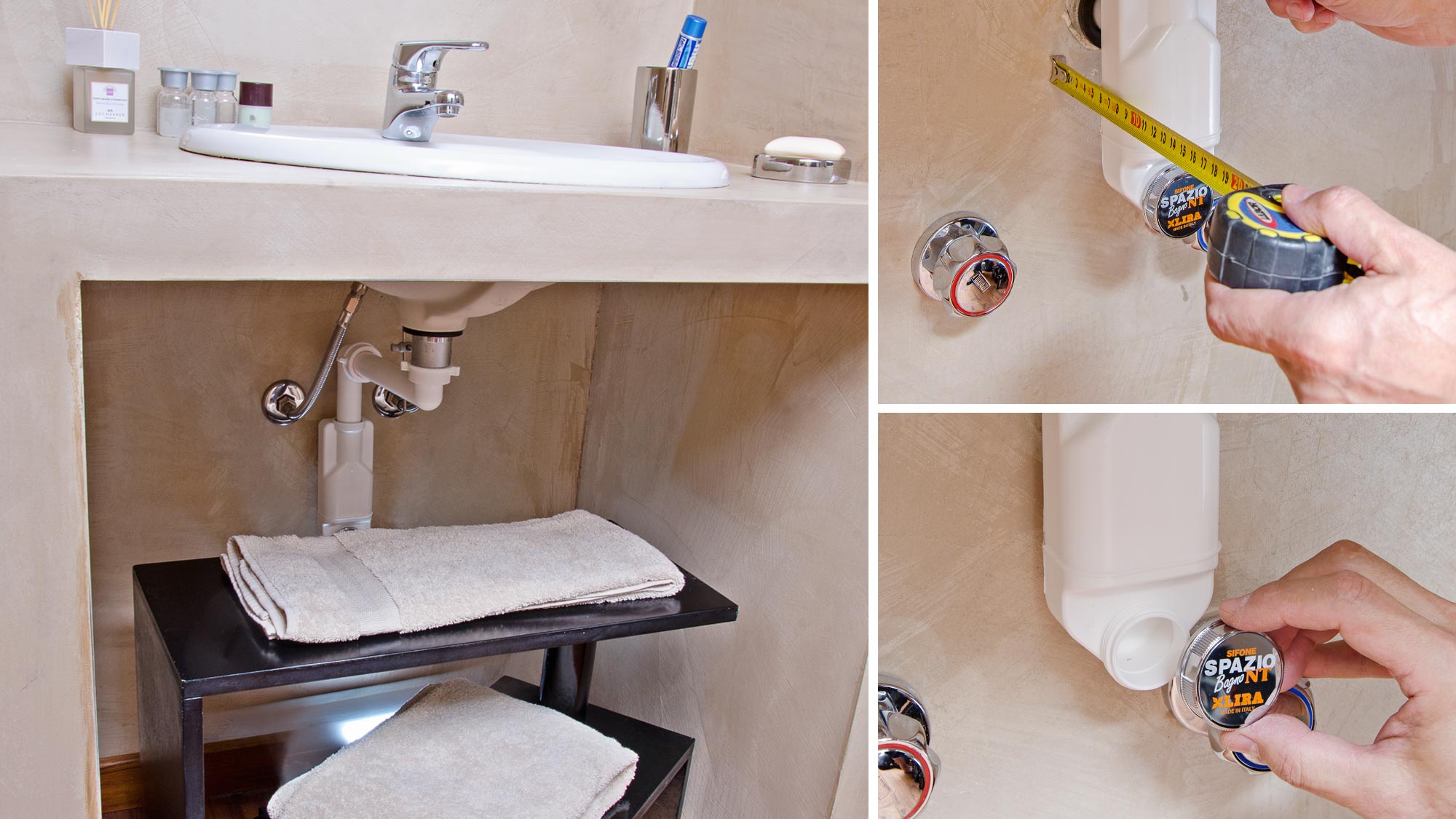 sifone spazio bagno