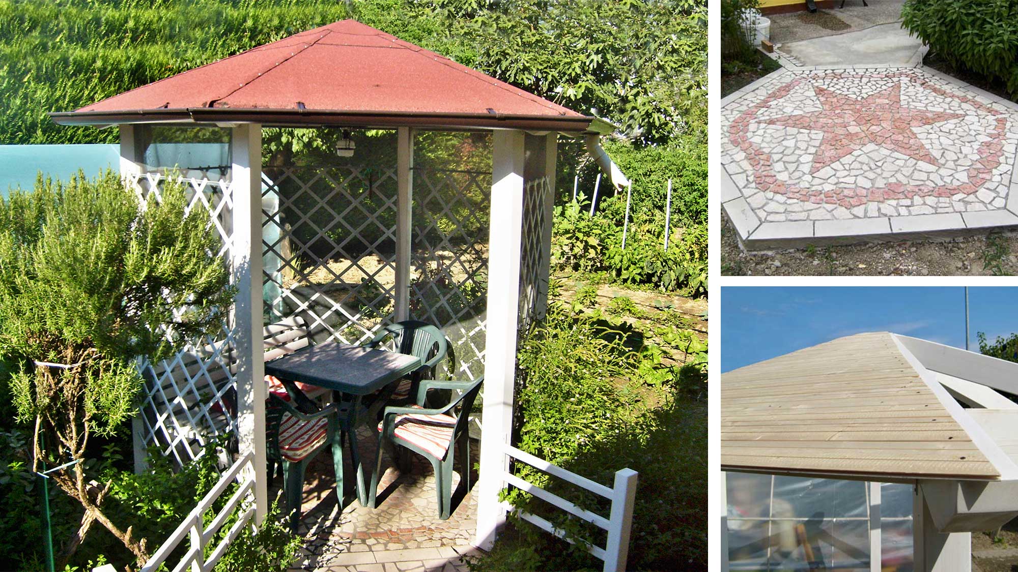 gazebo in legno