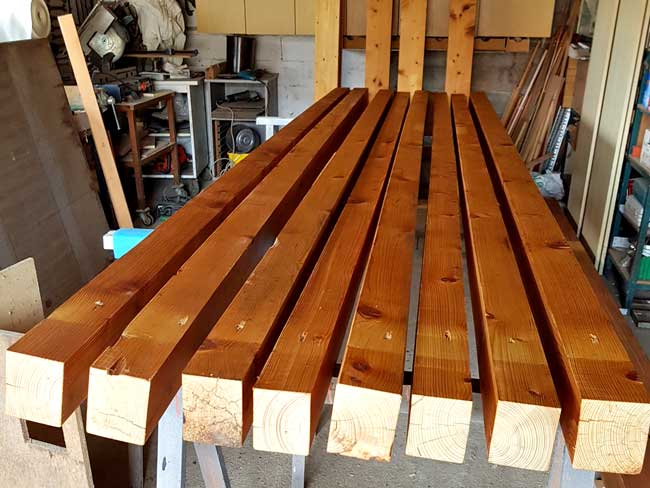 cosa occorre per costruire la tettoia in legno