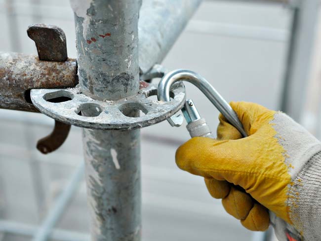 moschettone di sicurezza