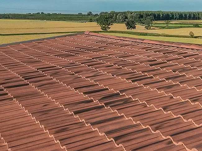 copertura con tegole