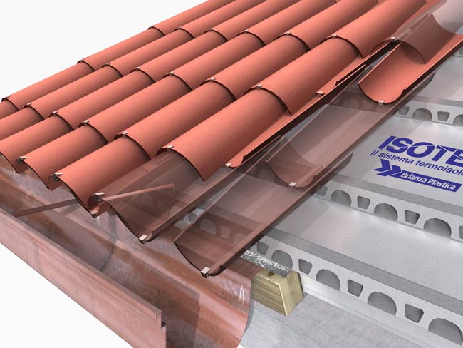 rivestimento tegole tradizionali