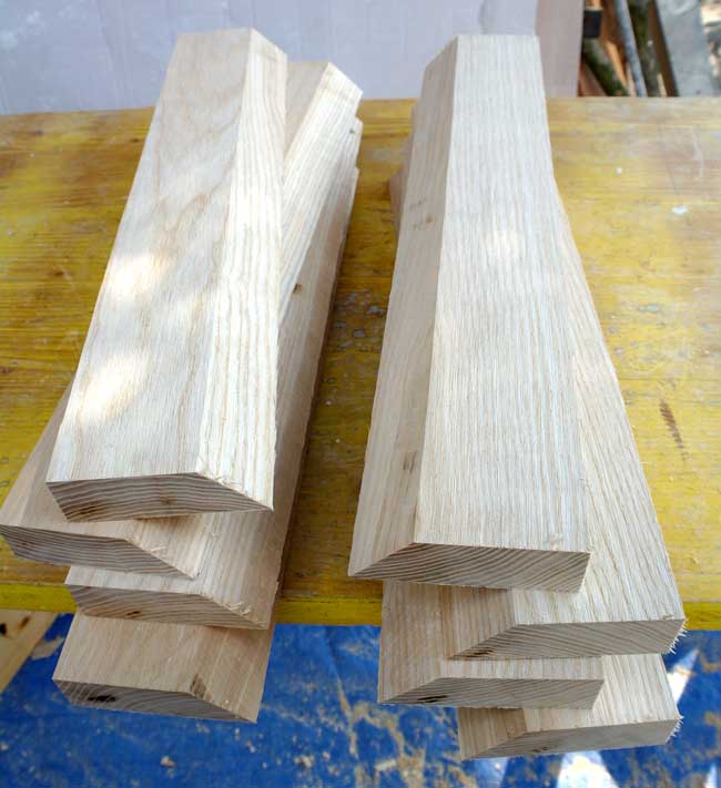 gambe tavolino in legno fai da te