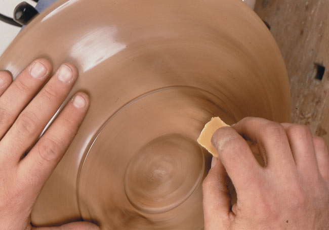 piatto in legno