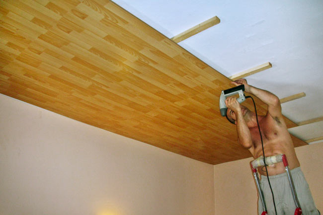 parquet soffitto