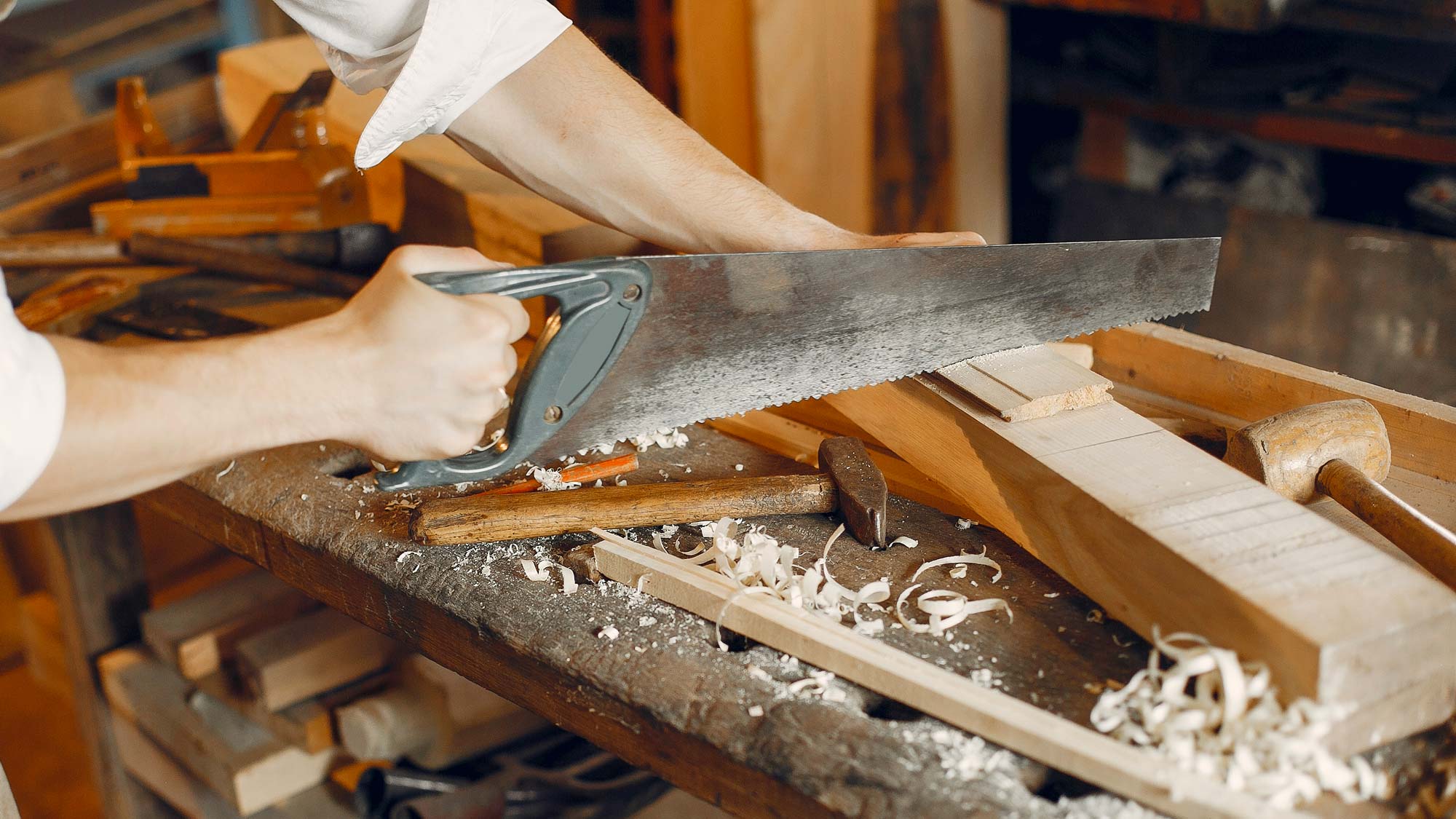 sega a mano per legno