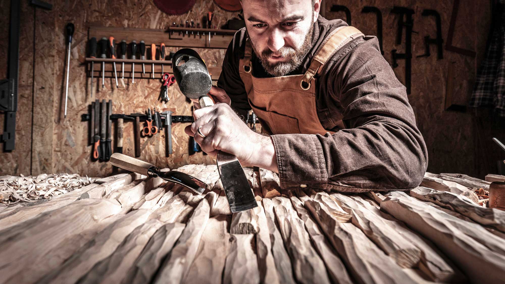 sgorbie e scalpelli per legno